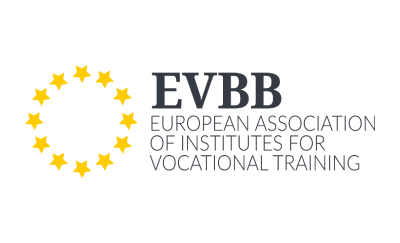شعار الجمعية الأوروبية لمعاهد التدريب المهني (evbb)
logo of (evbb) European association of institutes for vocational training